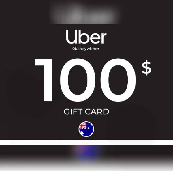 Uber Rides Gift Card 100 AUD Key