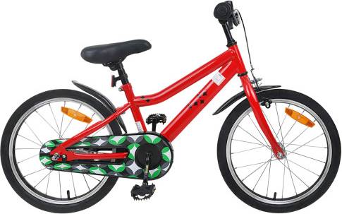 vidaXL 18 Inches Red