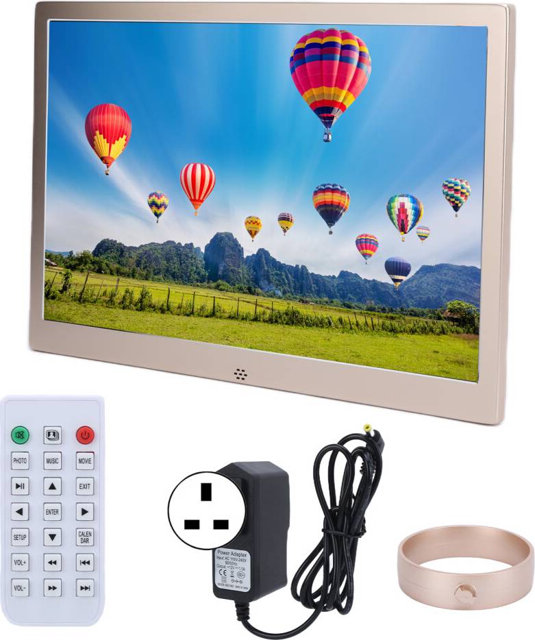 12 Inch Metal Digital Photo Frame