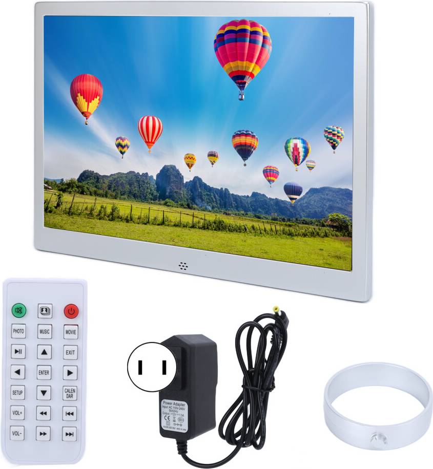 12 Inch Metal Digital Photo Frame