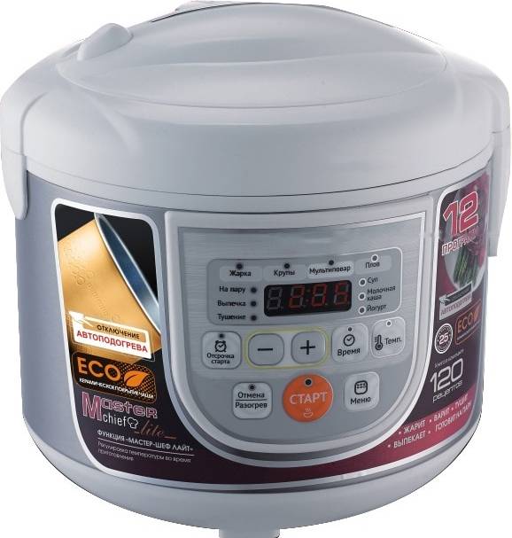 Multicooker 6 L - Wit/Rood