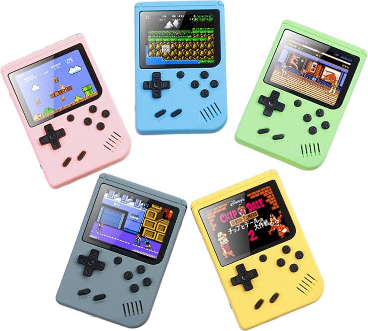 Portable Retro Handheld Video Game Console - Multicolour