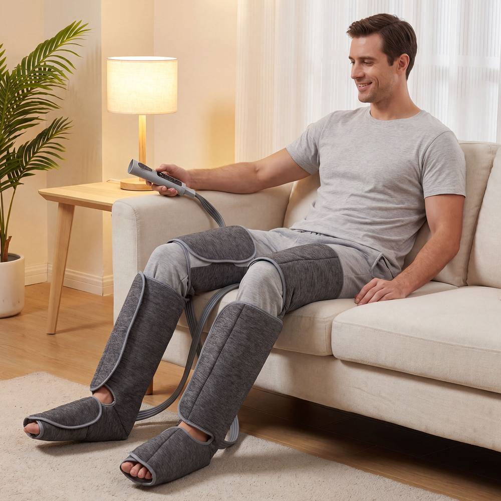 Leg massager Homcom Leg Massagers For Pain Circulation