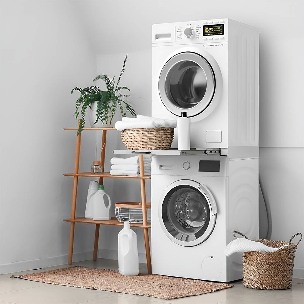 Washing machine and dryer stacking kit Temu Universal Washer Dryer Stacking Kit