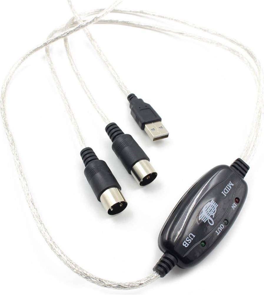 Audio midi interface MIDI Keyboard PC Adapter USB
