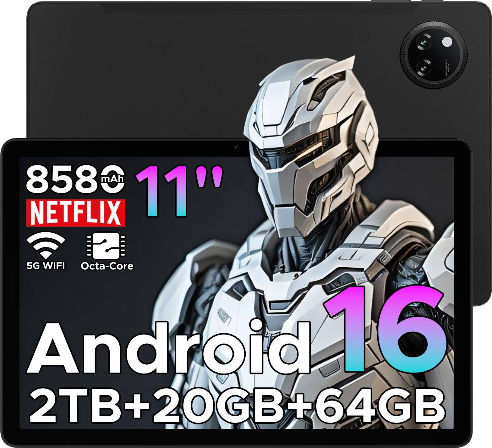 Tab a9+ 11 Doogee Tab A9+ Android 16 Surfplatta 11-Tums
