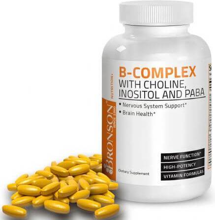 Inositol B-Complex Choline Inositol PABA 100 Capsules
