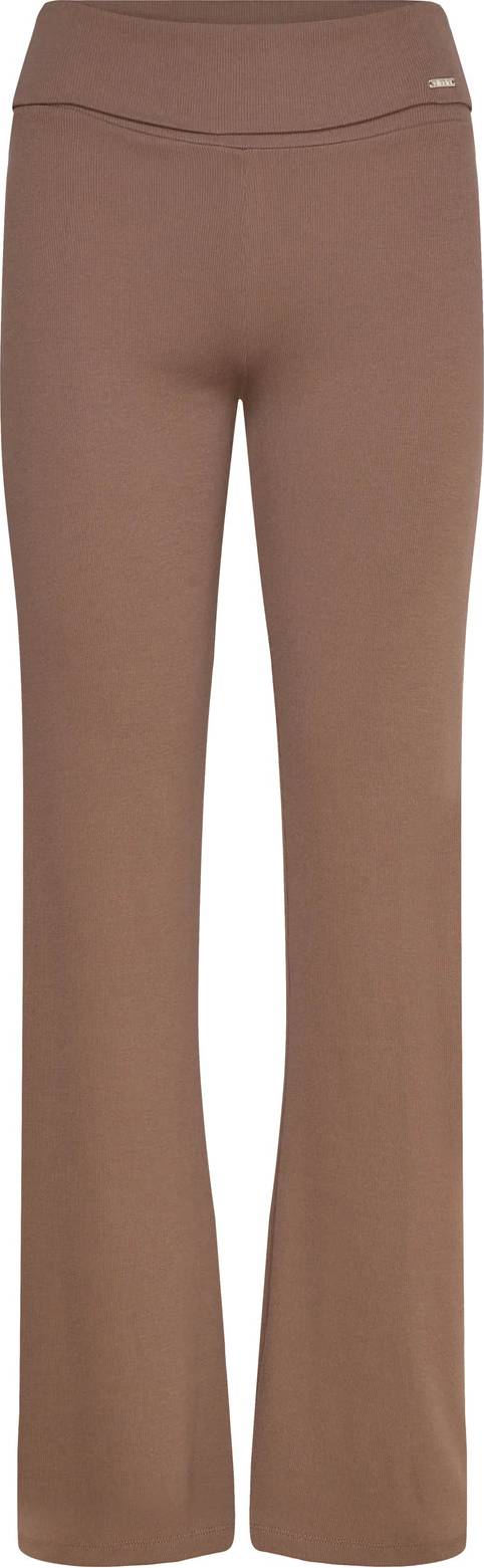 Ease Ribbed Pants - Brown