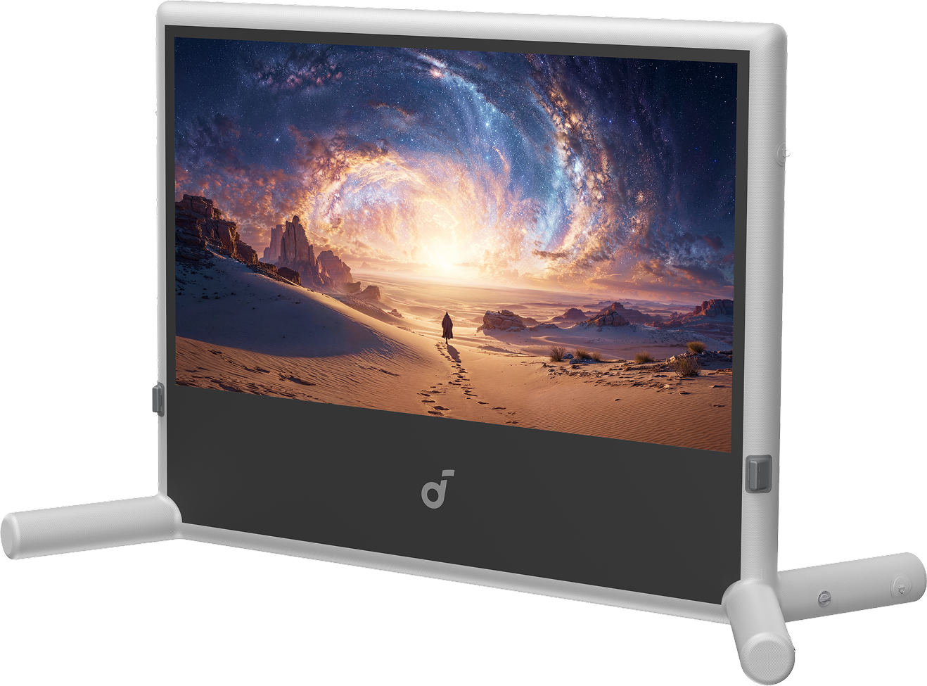 120 in projector screen Soundcore Nebula 120-Inch Silent Inflatable Projector Screen