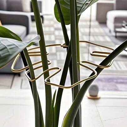 Shein Durable Turtle Shell Bamboo Trellis Support System 1/5pcs