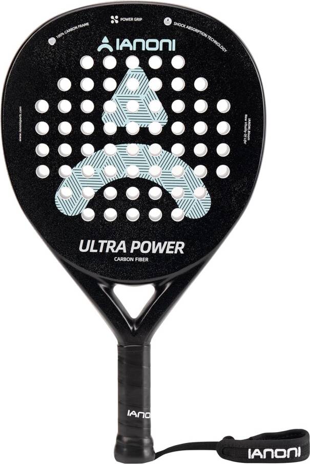 Ianoni Padel Racket Carbon Fiber Rough Face