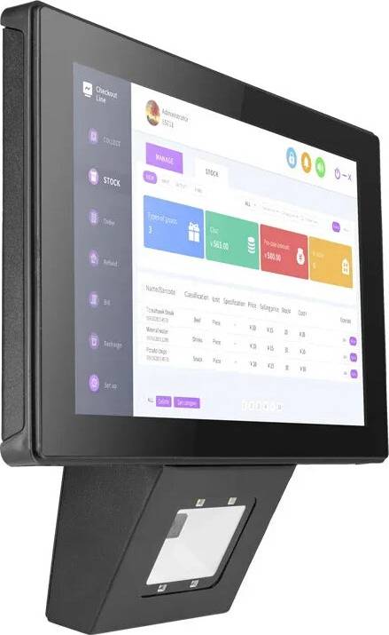 Pos system 10-Inch Android POS System 2D Barcode Scanner