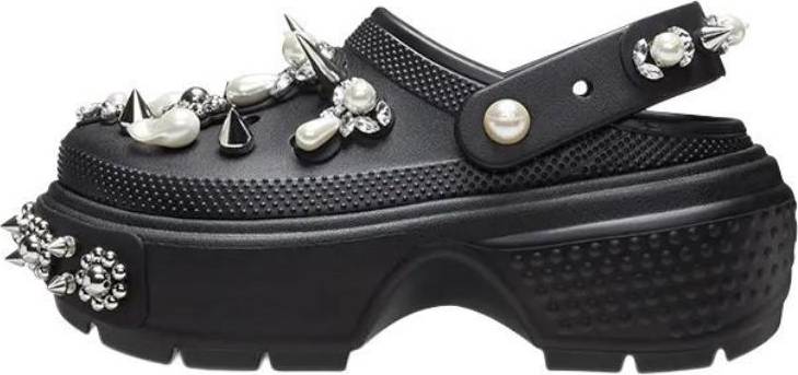 Crocs Stomp Clog Simone Rocha - Svart