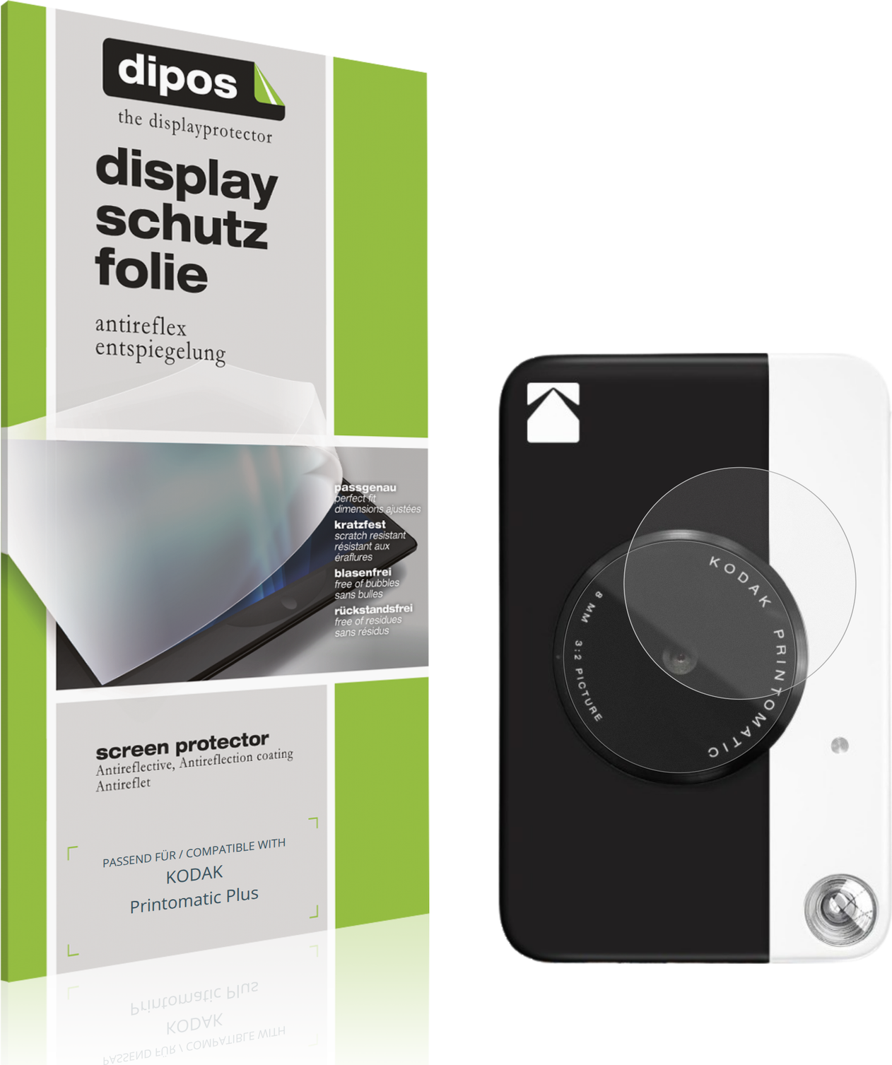 Kodak printomatic Dipos Screen Protector For Kodak Printomatic Plus