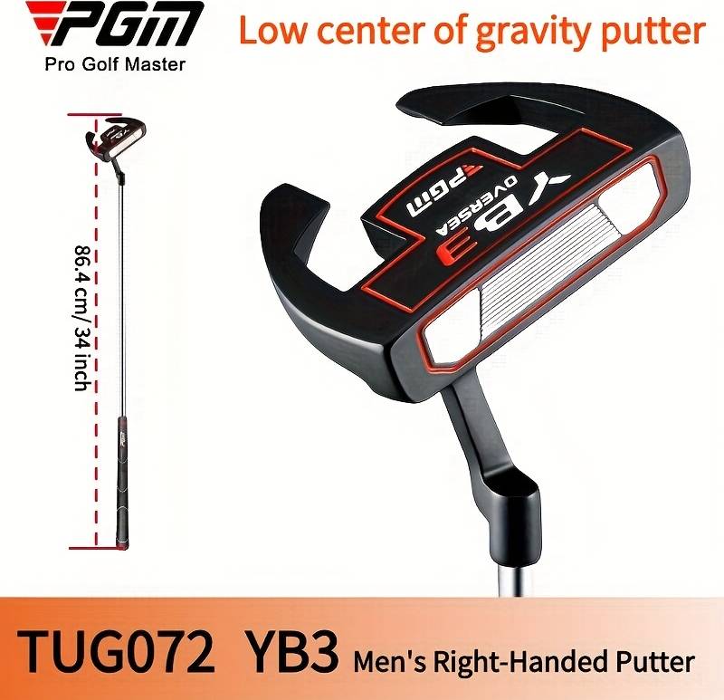 Temu Pgm Putter With Alignment Line Stainless Steel Alloy