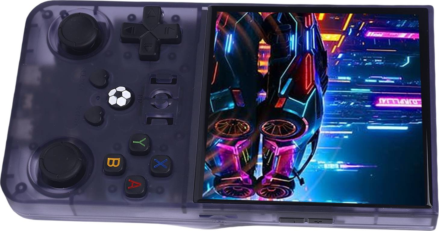 Handheld Game Console 4-inch - Translucent Grey