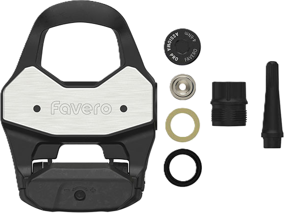 Favero assioma assioma Favero Assioma Pro Rl Left Pedal Body Silber