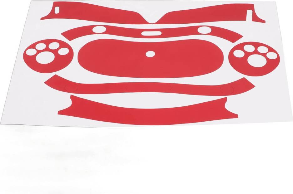 Zunate Scratchproof Dustproof PVC Skin Sticker