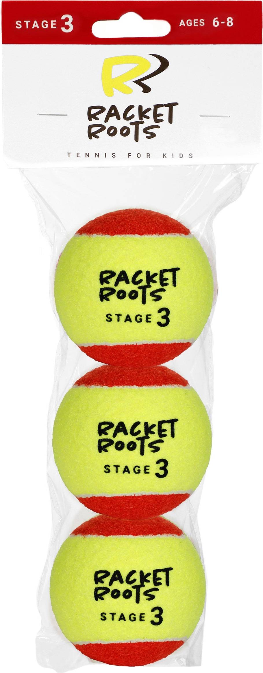 Racket Roots RR Stage3 3 Pack Yellow - pcs
