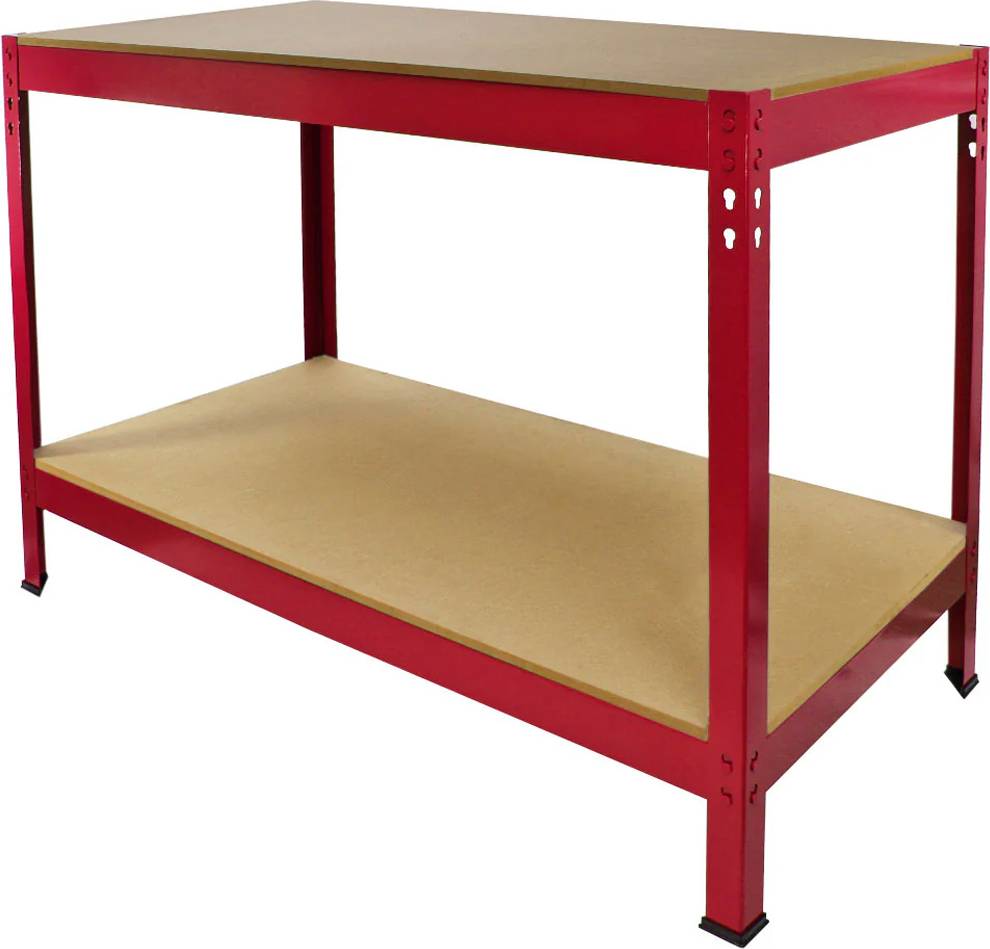 MonsterShop Q-Rax Red Workbench 100cm