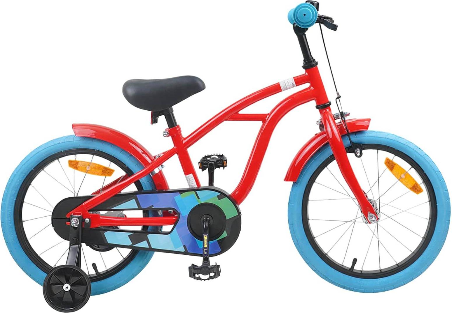Velo 16 pouces Vélo Enfant 16 Pouces Rouge