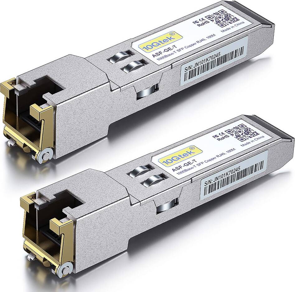 1G SFP to RJ45 Mini-Gbic Module 100 Meter