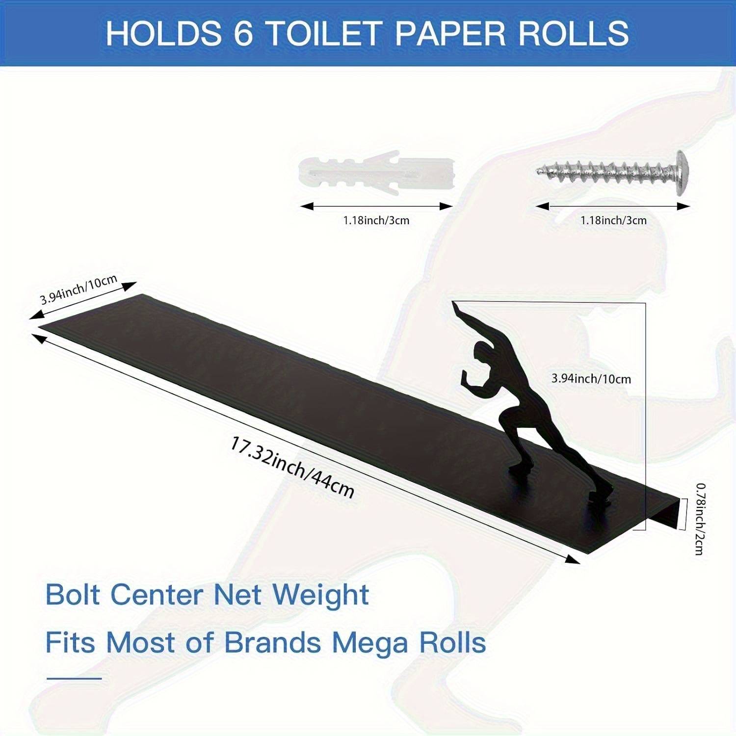 Temu Metal Toilet Paper Storage Rack