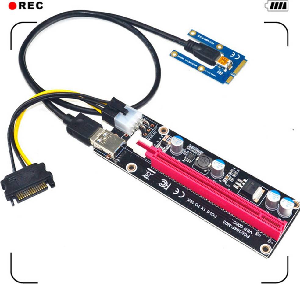 Typecat PCIe to PCI Express 16X Riser