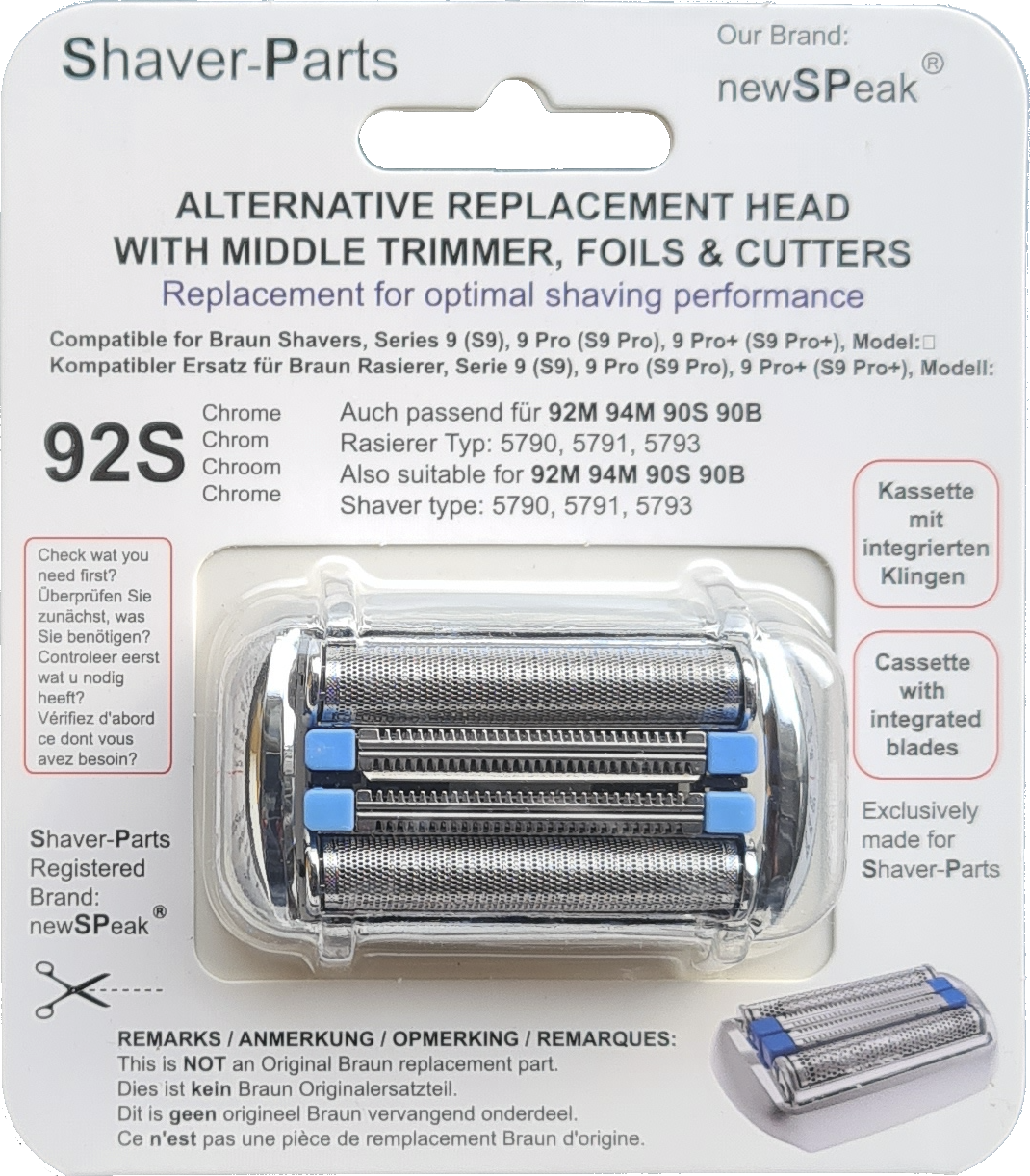 Scanpart BB-N2 Rakhuvud