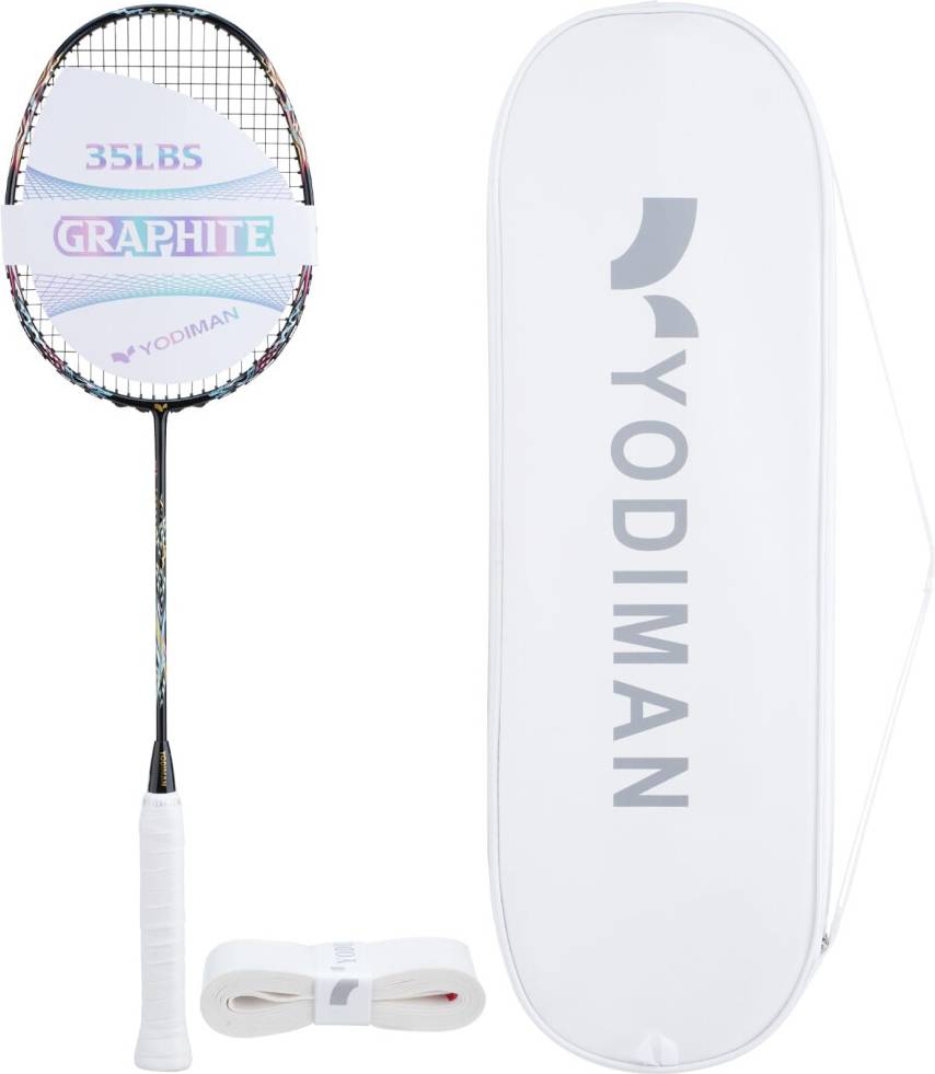 Professional Badminton Carbon Graphite Fibre Racket