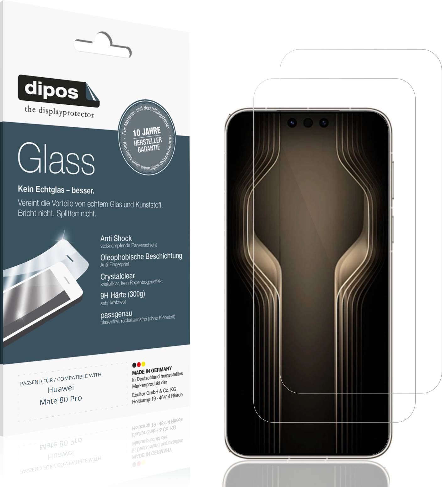 Dipos Screen Protector For Huawei Mate 80 Pro