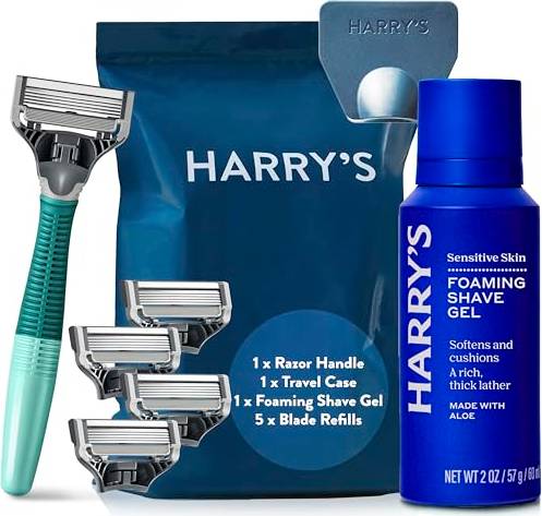 Harrys blades Harry's Men's Razor Set Tropical Green Handle