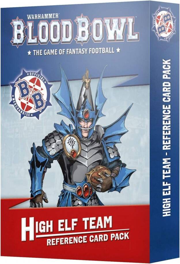 High Elf Team Reference Card Pack