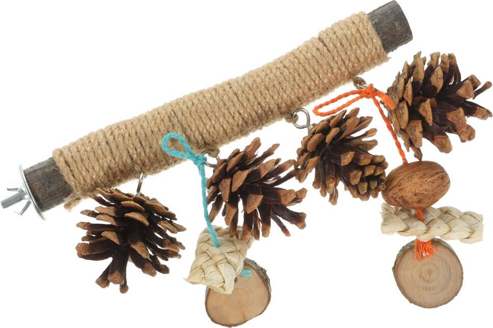 Inoomp 3Pcs Parrot Chewing Perch Stand