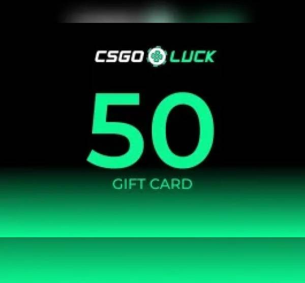 CSGOluck 50 Balance Gift Card Key