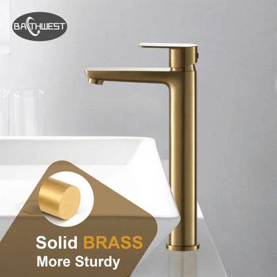 High Rise Basin Mixer Taps