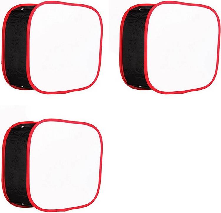 3X Portable Collapsible Softbox LED Light