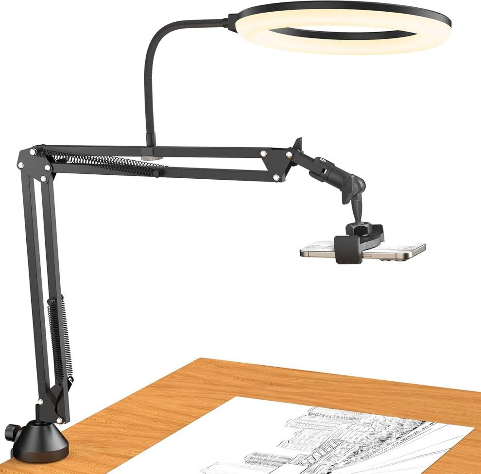 Ring light photography Tonor Overhead Ring Light Kit