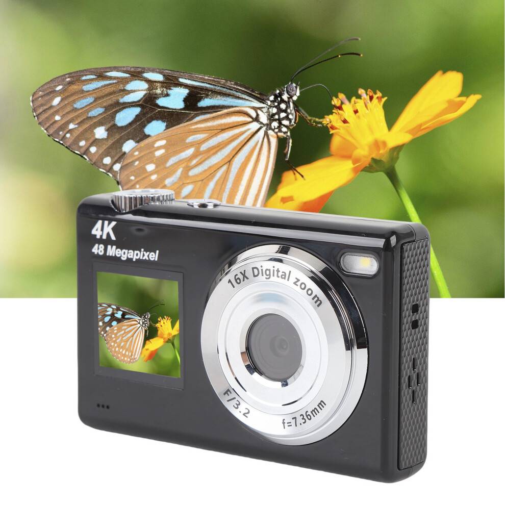 4K 48MP Dual Screen Digital Camera