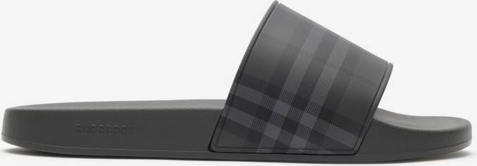Burberry Check Slides