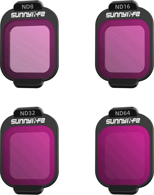 Lens Filters Set For Flip Light Reduction Vlog Aerial Camera