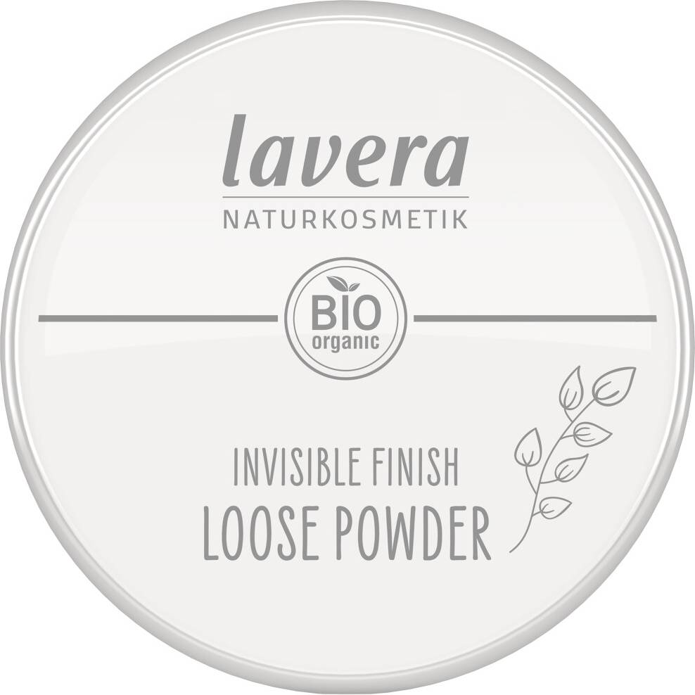 Lavera Invisible Finish Loose Powder Organic Rice Tapioca Set - Vegan
