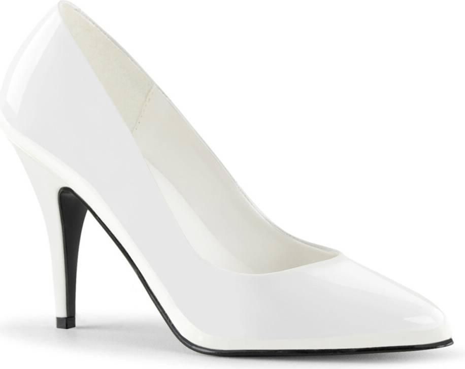 Pleaser Womens Pumps Vanity Wht Pat