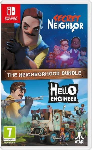 Nintendo switch bundle Secret Neighbor Hello Engineer Bundle