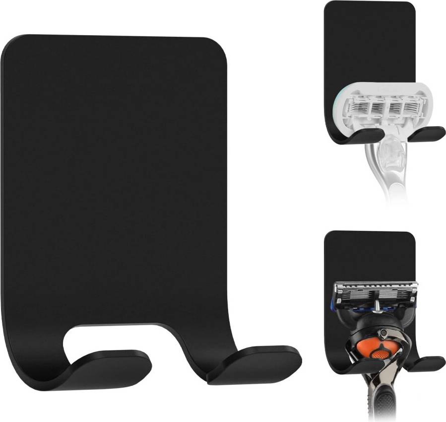 Linkidea Wall Mount Razor Holder 2 Packs