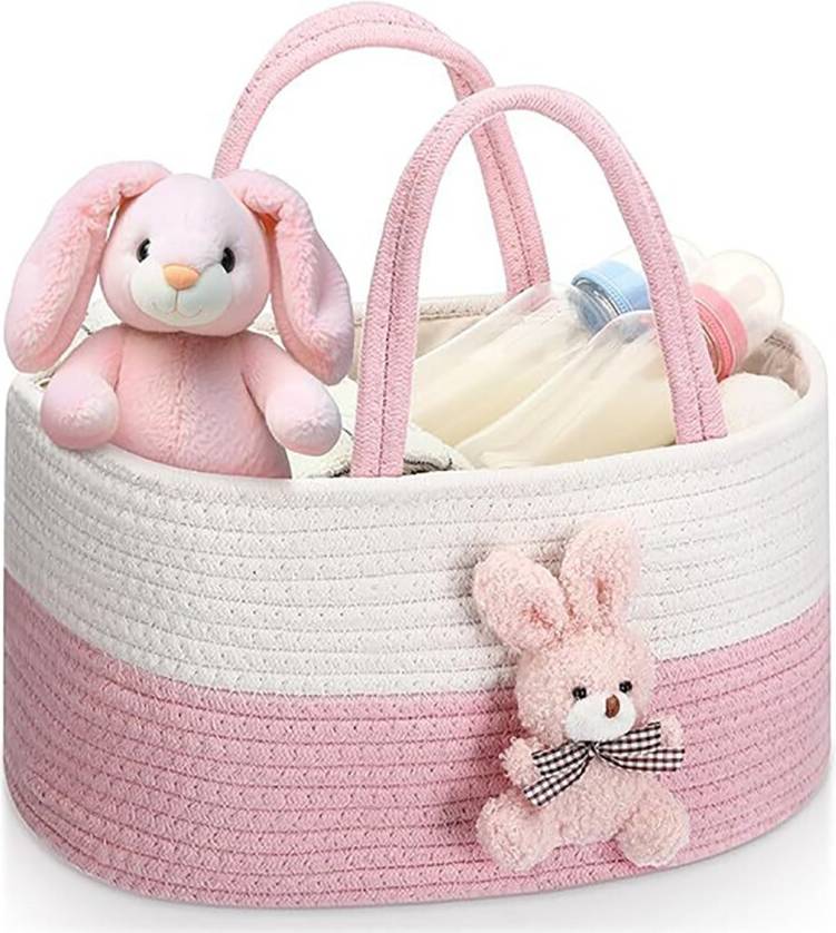 Playful Rope Storage Basket