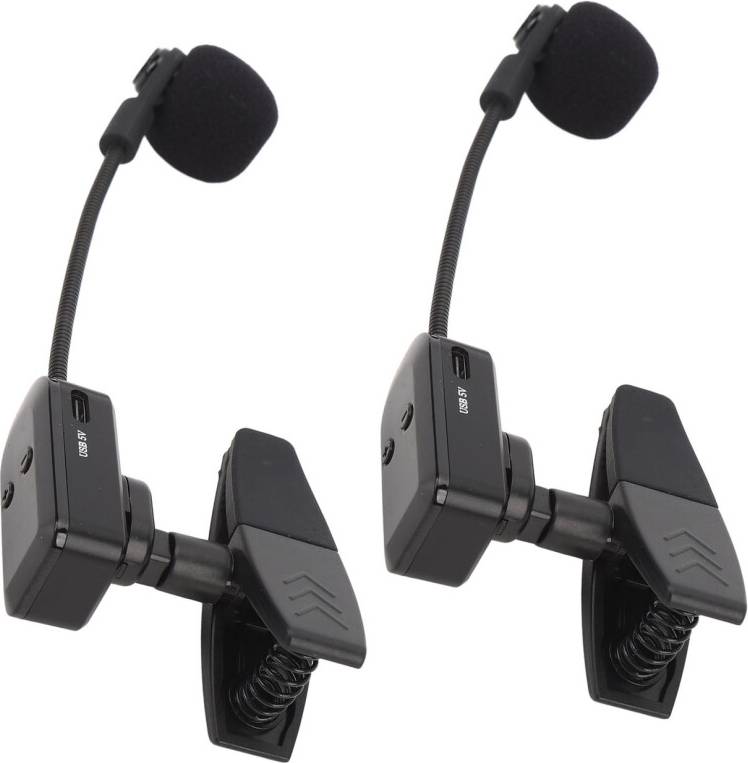 Wireless Saxophone Microphone 2.4G Clip-On System