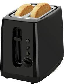 Cookworks Basic 2 Slice Toaster Black