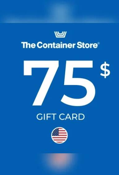 Container Store Gift Card 75 USD