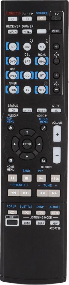 Replacement Remote Control Pioneer AV Receiver